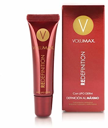 Profil Volumax Redefinition Volumax - Balsam przeciwstarzeniowy, Redensifying and Anti-zmarszczki | Zdefiniuj, nawilża i Miękkie i mięsiste usta | Witamina E i retinol | Produkcja poprawy kolagenu, 15ml