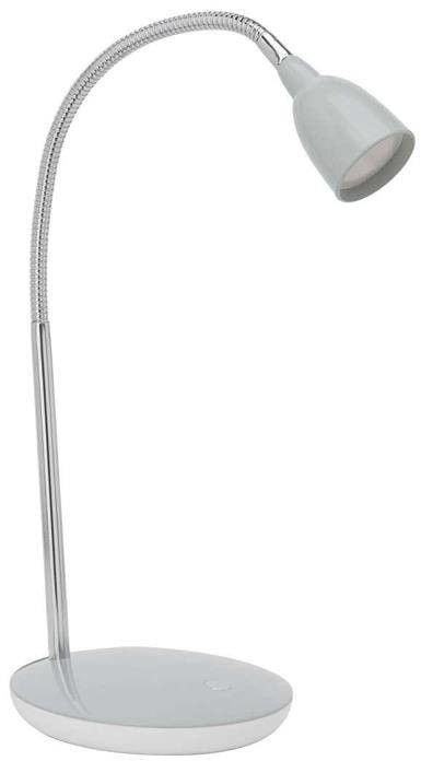 Brilliant Lampa stojąca ANTHONY tytanowy biurkowa DELIGHTING2-DEL-G92936/11-0