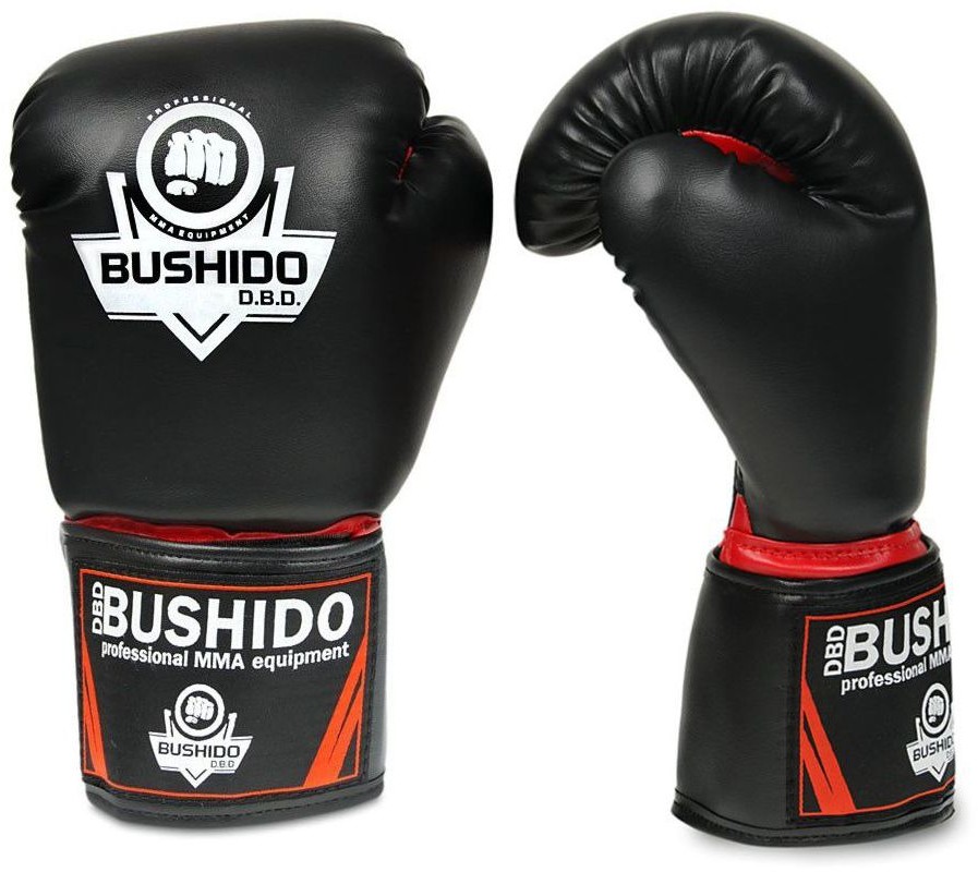 Bushido Rękawice bokserskie sparingowe RB-407 roz 14 5902539013436