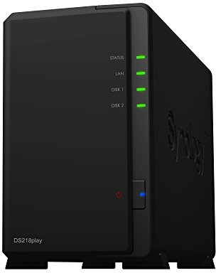 Synology ds218play 2 Bay Desktop NAS 6 TB DS218PLAY/6TB-RED