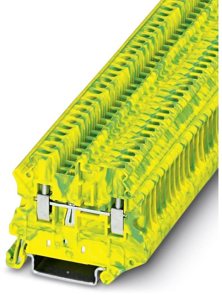 Phoenix Contact Zacisk przewodu ochronnego UT 2 5-MTD-PE UT 2 5-MTD-PE Phoenix Contact 3064124 zielono-żółty Zawartość 50 szt UT 2 5-MTD-PE