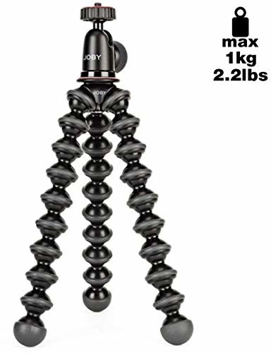 Joby JB01503-BWW GorillaPod 1K Kit Statyw Kompaktowy z Głowicą Kulową, 26cm Czarny JB01503