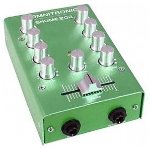 Omnitronic GNOME-202 Mini mixer green 10006884