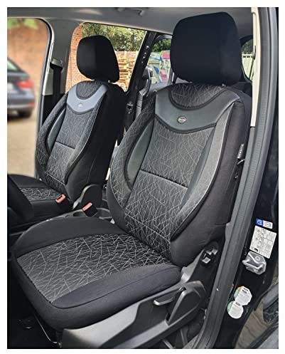 BREMER SITZBEZÜGE Pokrowce na fotele kompatybilne z Volvo V50 S50 Typ M kierowcy i pasażera od 2004-2012 FB:05 4251671674823