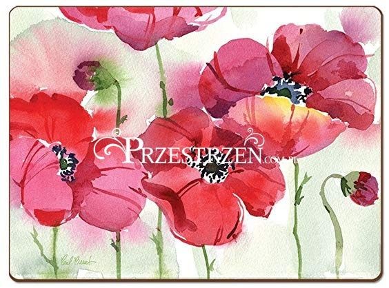 Cala home DUŻE PODKŁADKI KORKOWE CALA HOME Poppies MAKI C82059