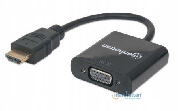 Konwerter Hdmi Męski Na Vga Żeński