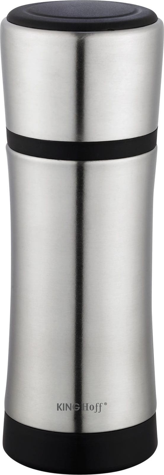 Kinghoff Kubek termiczny 350ml srebrny KH-1187