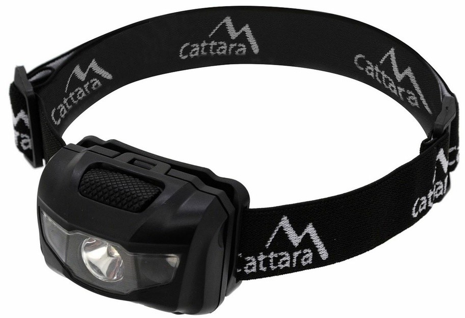 Cattara Czołówka LED 80 lm, czarny