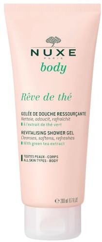 Nuxe Body Reve de The rewitalizujący żel pod prysznic 200 ml + Suchy olejek do pielęgnacji 10 ml 7083348