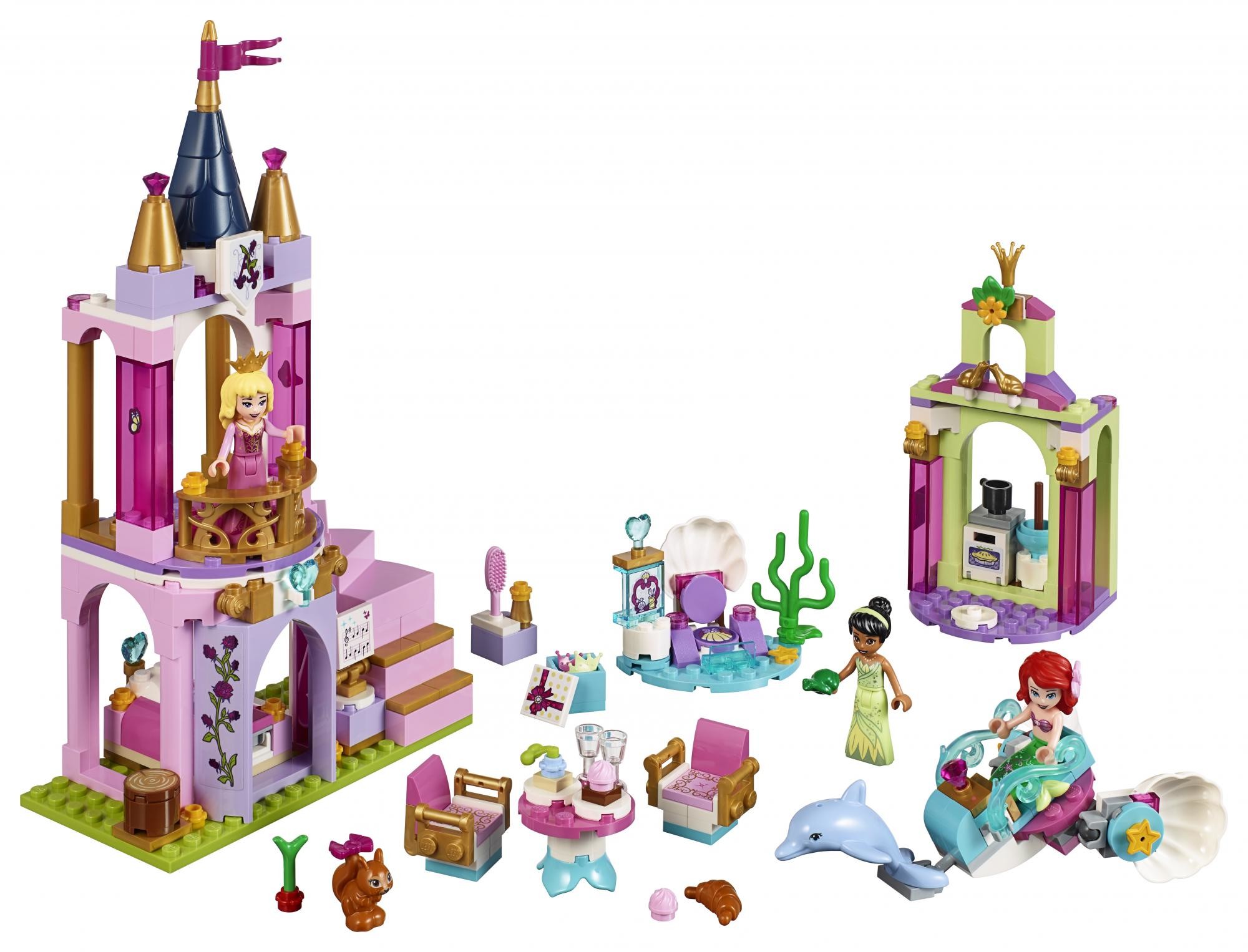 LEGO Disney Princess Królewskie przyjęcie Arielki Aurory i Tiany 41162