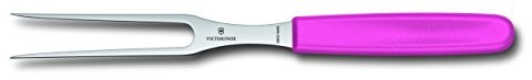 Victorinox nóż kuchenny widelec do smażenia mięsa i różowy Blister 15 cm, 5.2106.15l5b 5210615L5B