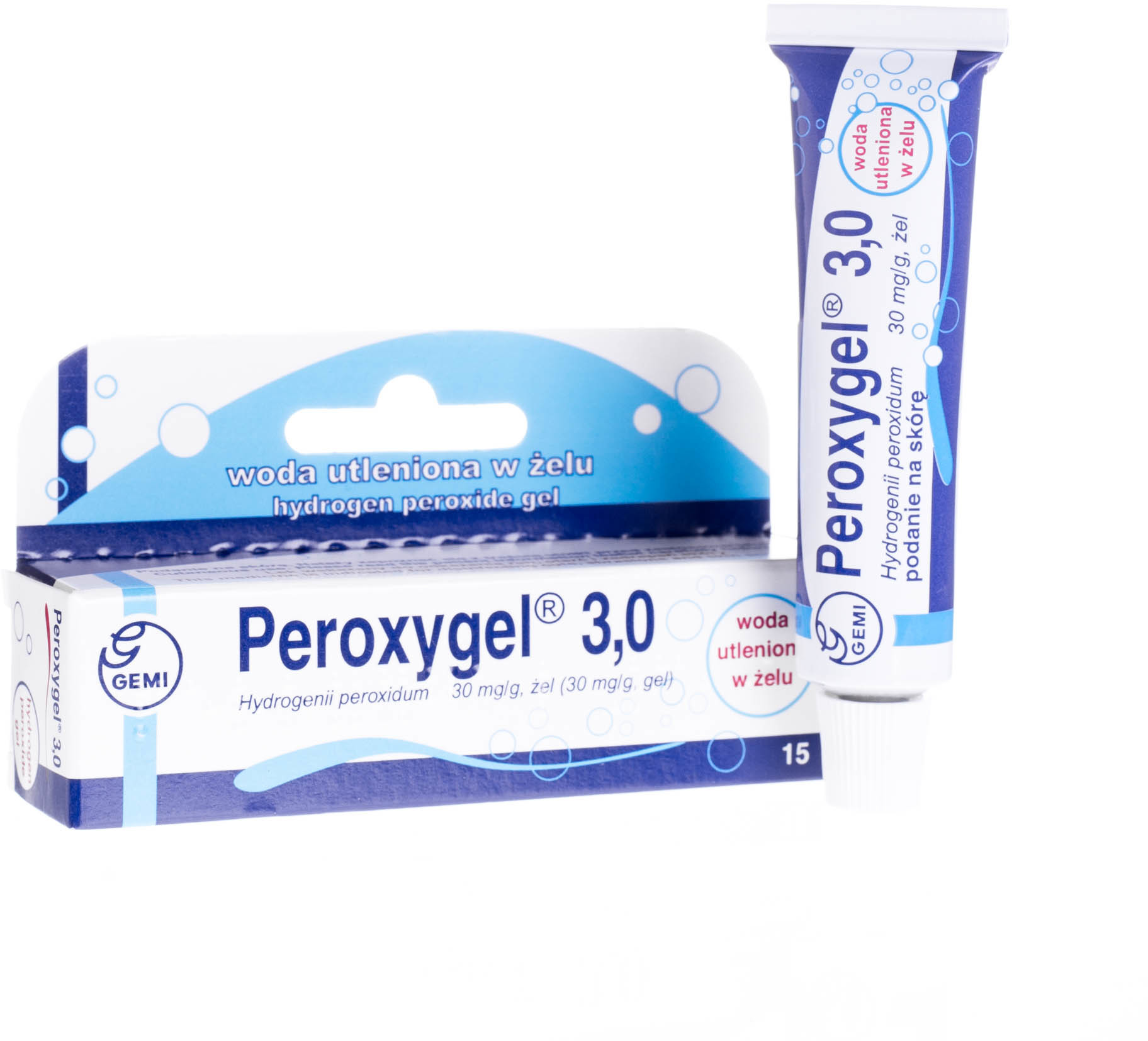 Gemi P.P.F.Peroxygel 3% żel 15 g (tuba) BLOZ7-6957103