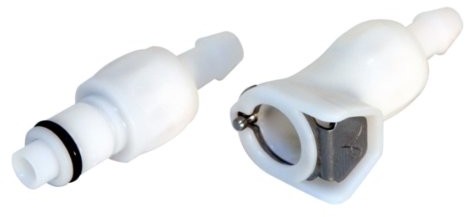 USWE Sports uswe zestaw do przezbrajania do picia system Quick Seal Coupling Biały, czarny 101007