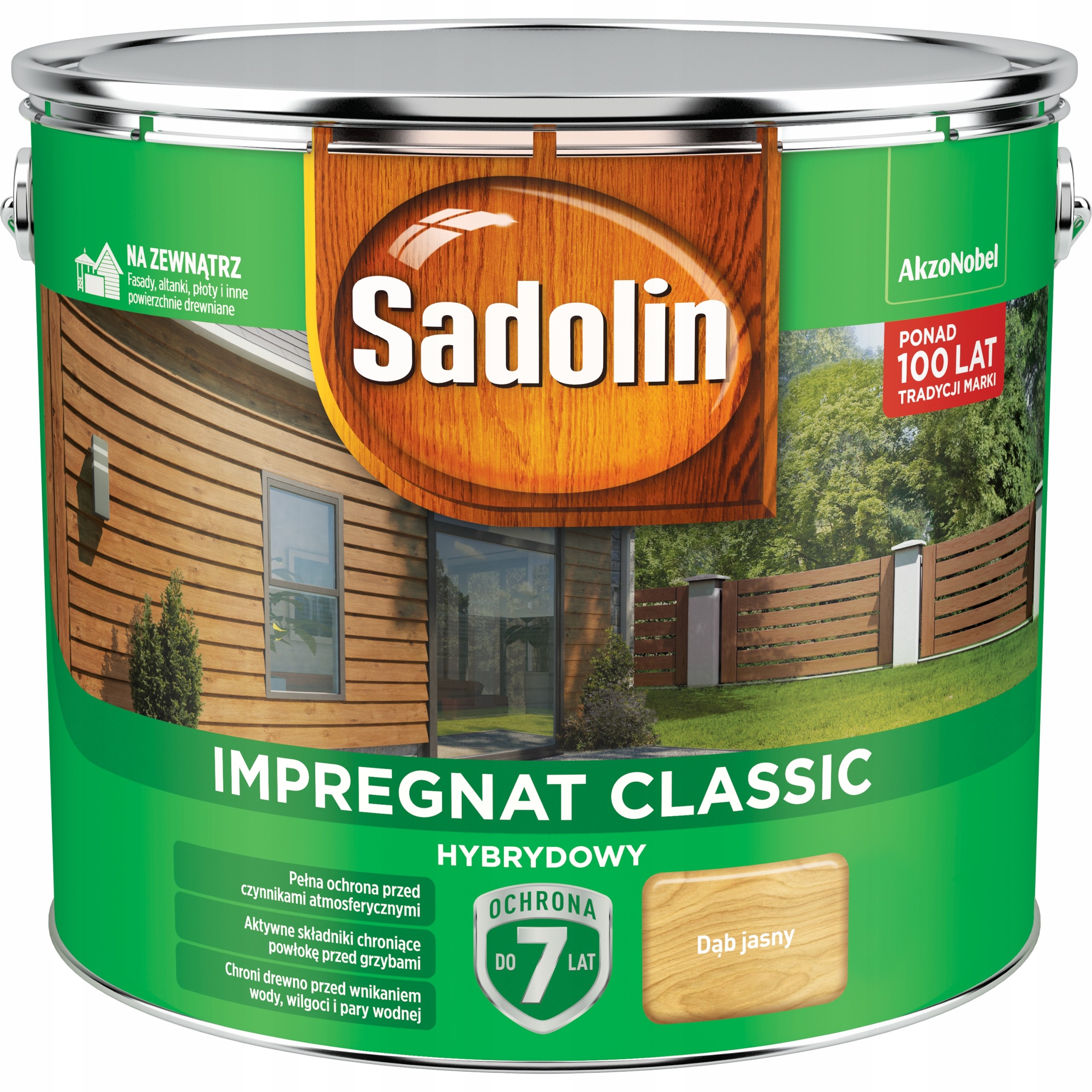 Sadolin Classic - impregnat do drewna Dąb Jasny 9L