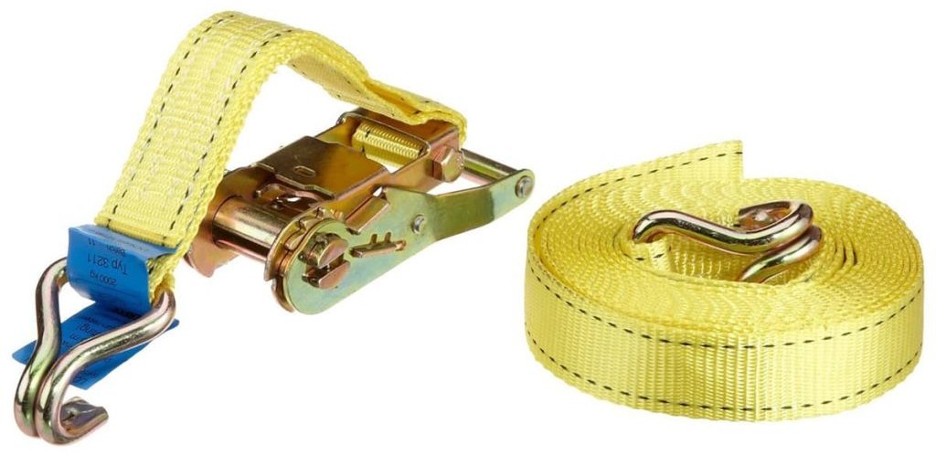 VSA Van Spijk Master Lock Pas transportowy z grzechotką, 4,5 m x 35 mm, 3211EURDAT