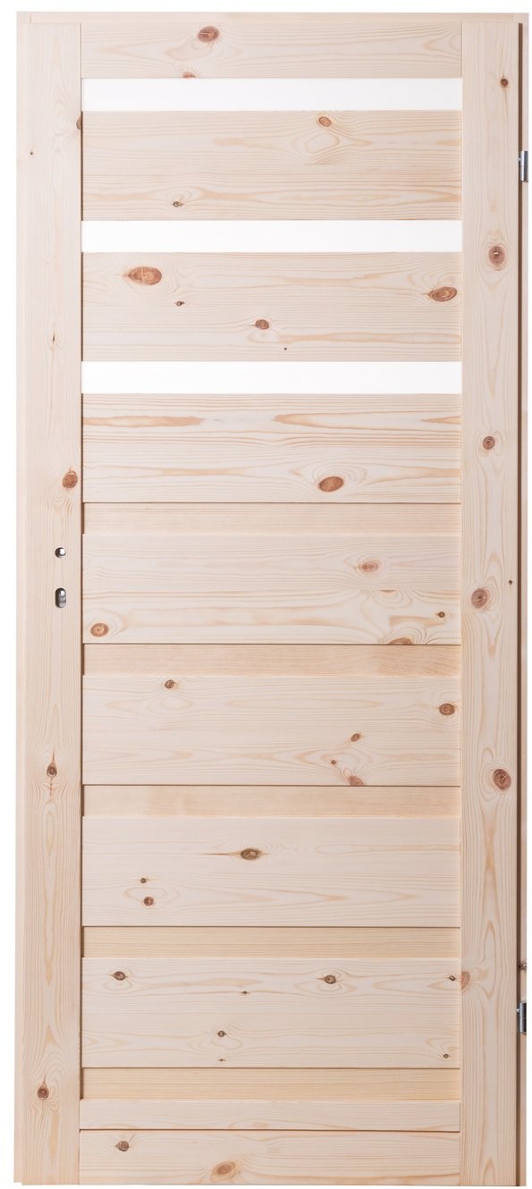 Kornik Kornik Skrzydło drzwiowe Oktawa z ościeżnicą sosna sęczna, 70P