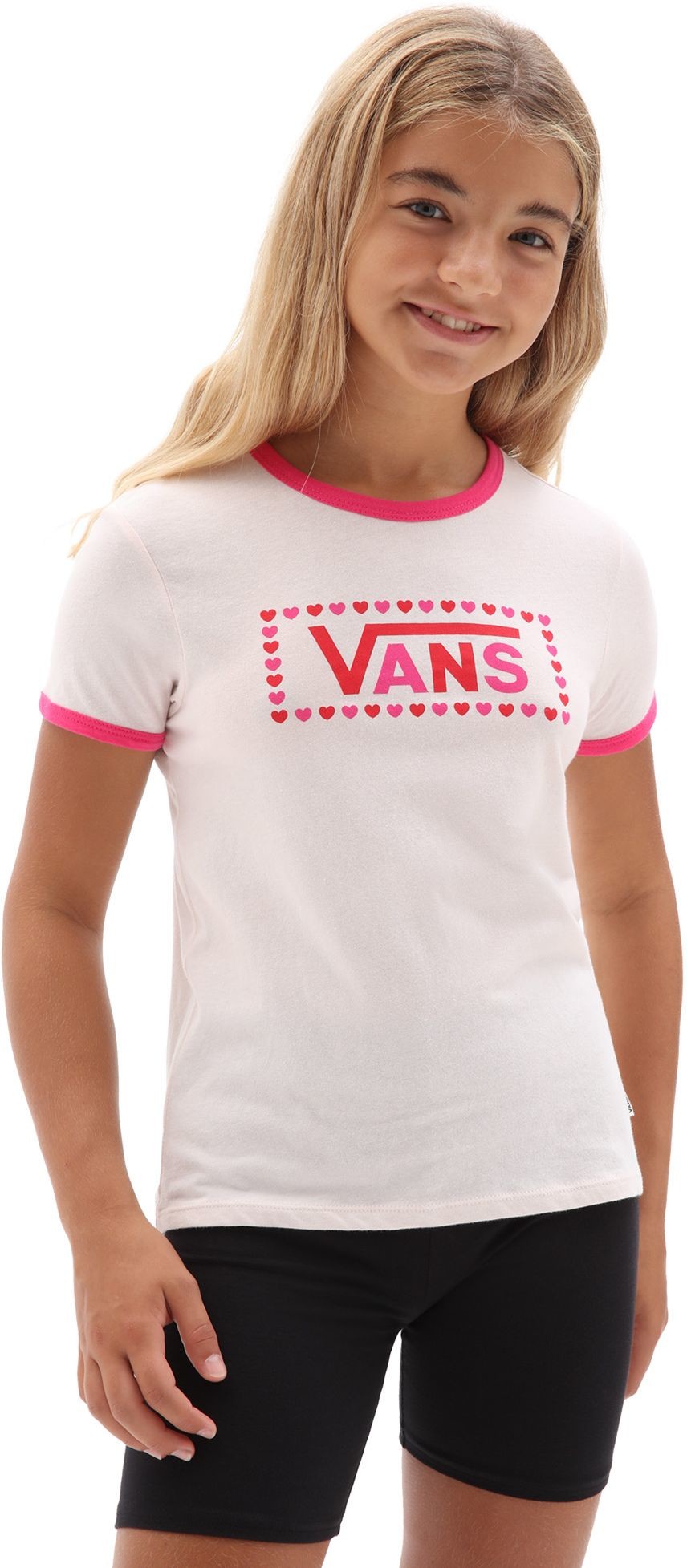 VANS t-shirt GIRLS LOLA TEE Cool Pink/Fuchsia Purple