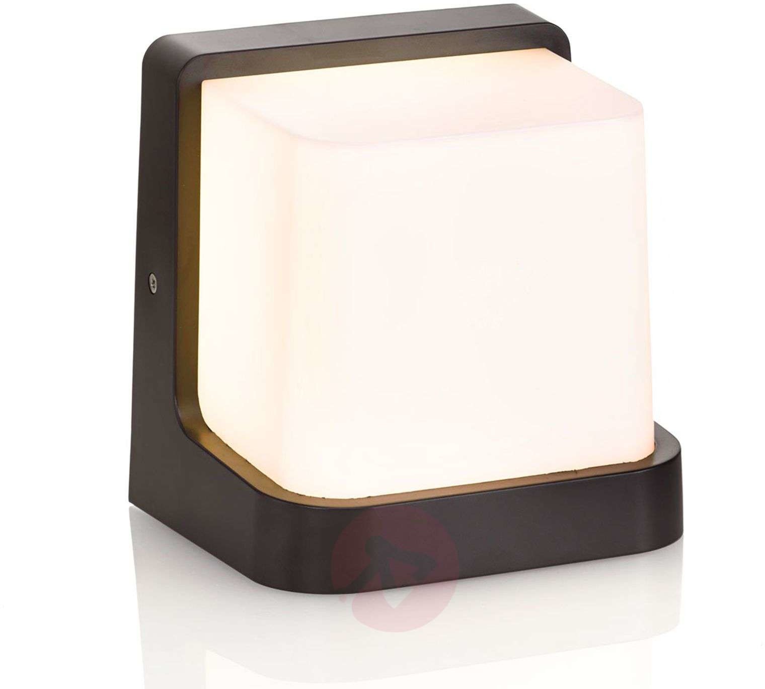 Lampenwelt Zewnętrzna lampa ścienna LED Adenike bez czujnika