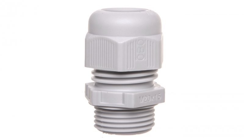 OBO Bettermann Dławnica kablowa poliamidowa M20 IP68 V-TEC VM20 LGR jasnoszara 2022866 /50szt./ 2022866