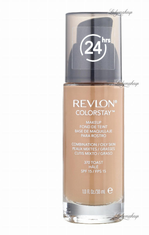 Revlon podkład ColorStay cera tłusta i mieszana - 370 Toast