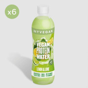 MyVegan Clear Vegan Protein Water - 6 x 500ml - Butelka - Lemon Lime