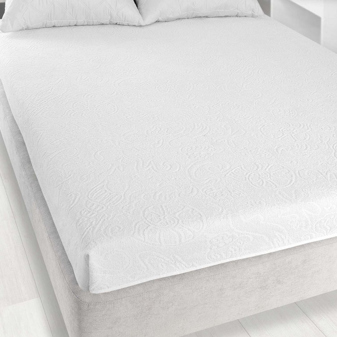 Zwoltex Prześcieradło 175x220 Tulipan_4 biały (K11) PZ/TULIPAN4-BIAŁY/175X220