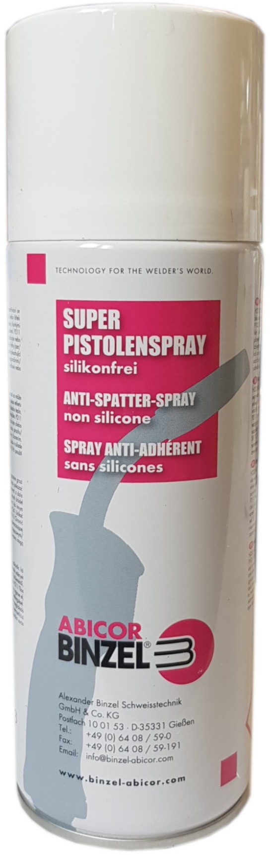 BINZEL Preparat antyodpryskowy Abicor spray