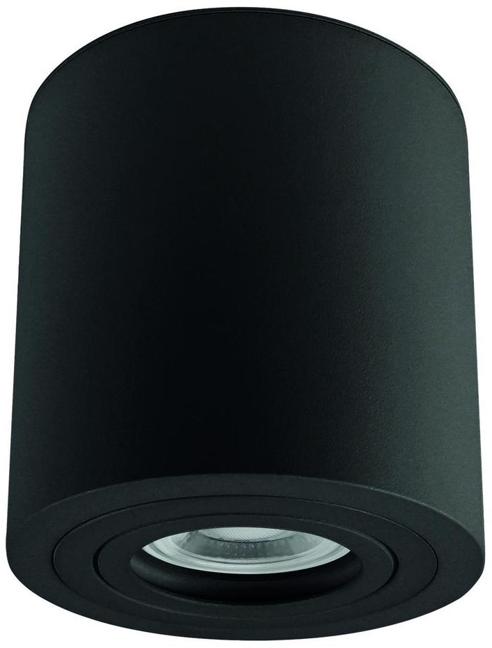 SpectrumLED Chloe Gu10 Ip65 Okrągła Czarna Nieruchoma SLIP005034