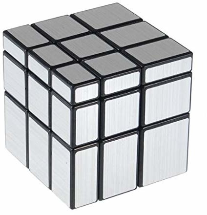 ShengShou Brushed Silver Mirror Magic Cube