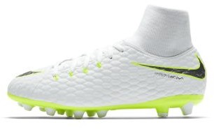 Nike Korki piłkarskie na sztuczną murawę dla małych/dużych dzieci Jr. Hypervenom Phantom III Academy Dynamic Fit AG-PRO - Biel AH7289-107