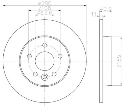 HELLA PAGID - Pagid GmbH) PAGID - Pagid GmbH) 8DD 355 119-501 8DD 355 119-501