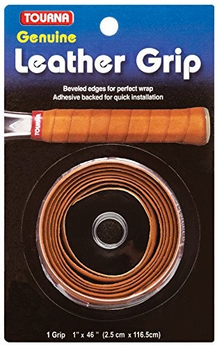 Tourna Grip tournagrip tourna Genuine Leather Grip TGLGT_Marron_2,5 x 116,5 cm