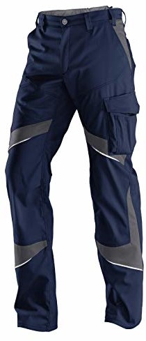 KÜBLER KÜBLER dwukolorowe spodnie robocze 2250 22505365-4897-54