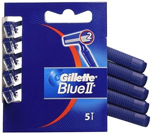 Gillette Blue II jednorazowe maszynki do golenia dla mężczyzn 5szt 48949-uniw