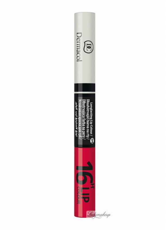 Dermacol 16H Lip Colour - Longlasting Lip Colour - Długotrwały błyszczyk do ust - 16 DERLLCBUS-DOUS-03