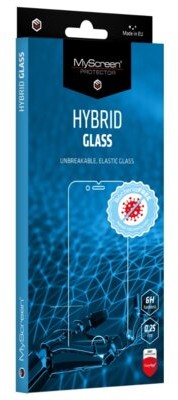 MYSCREEN Szkło hybrydowe HybridGlass BacteriaFree do Apple iPhone 7 Plus/8 Plus