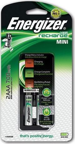 Energizer Ładowarka Ładowarka mini + 2 x aaa 700mah EG0124