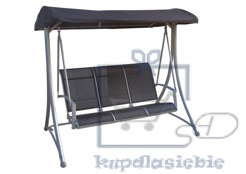 WOOD Huśtawka ogrodowa HOLLYWOOD szara