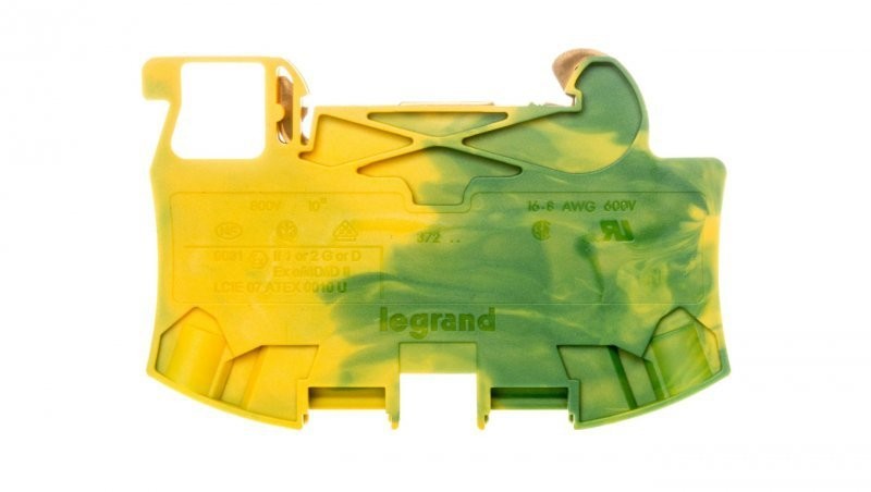 Legrand Złączka VIKING 10 mm2 zielono-żółta 037273 037273