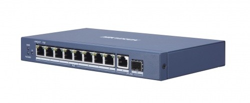 HIKVISION Switch PoE 10-portowy DS-3E0510P-E 8xPoE DS-3E0510P-E