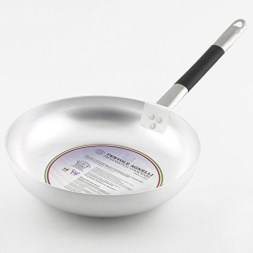 Pentole Agnelli pentole agnelli almc111bc30 patelnia z łbem wpuszczanym wysoka wykonana z aluminium z uchwytem z 1 z 3 MM, 30 cm ALMC111BC30