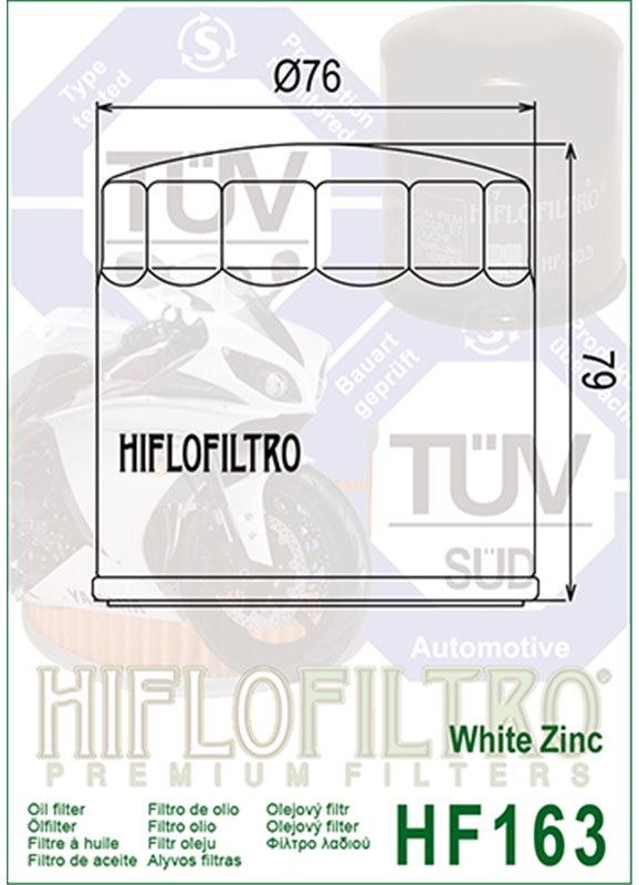 Hiflo Hiflo Filtro HF 163 HF163