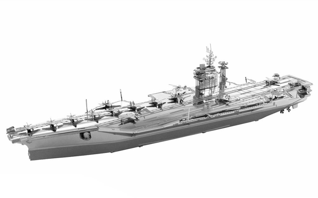 ICONX Wycinany laserowo model 3D, USS Roosevelt Carrier, 575022 Eureka