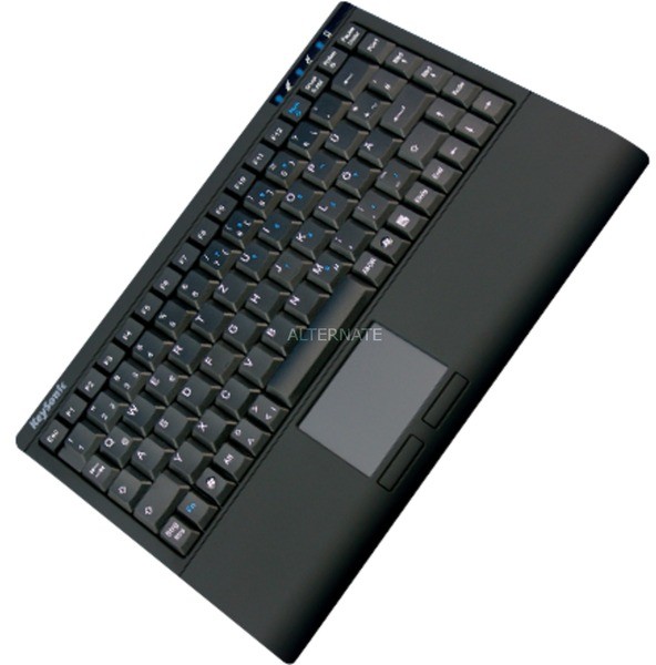 Keysonic ACK-540U+ klawiatura USB QWERTY British English Czarny 4250078141990