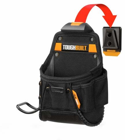 ToughBuilt toughb uilt TOU-CT-24 narzędzie-torebka na pasek szlufka na młotek, z zamkiem na TOU-CT-24