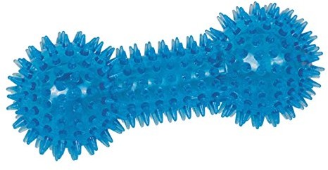 Nobby sztanga TPR wypustkami, 15 cm, niebieski