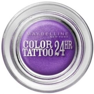 Maybelline Color Tattoo 24HR Kremowo-żelowy cień do powiek nr 15 Endless Purple 4ml