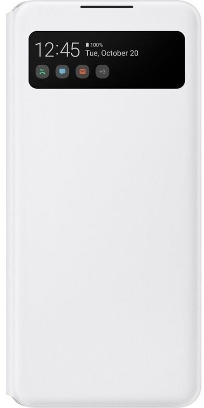 Samsung Galaxy A42 5G - Smart S View Cover - White EF-EA426PWEGEW