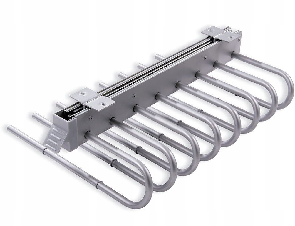 Wieszak na spodnie, wysuwany L