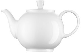 Arzberg 1382  00001  4230  1 kształt 1382 dzbanek do herbaty dla 6 osób, 1,20 L, biały 1382-00001-4230-1